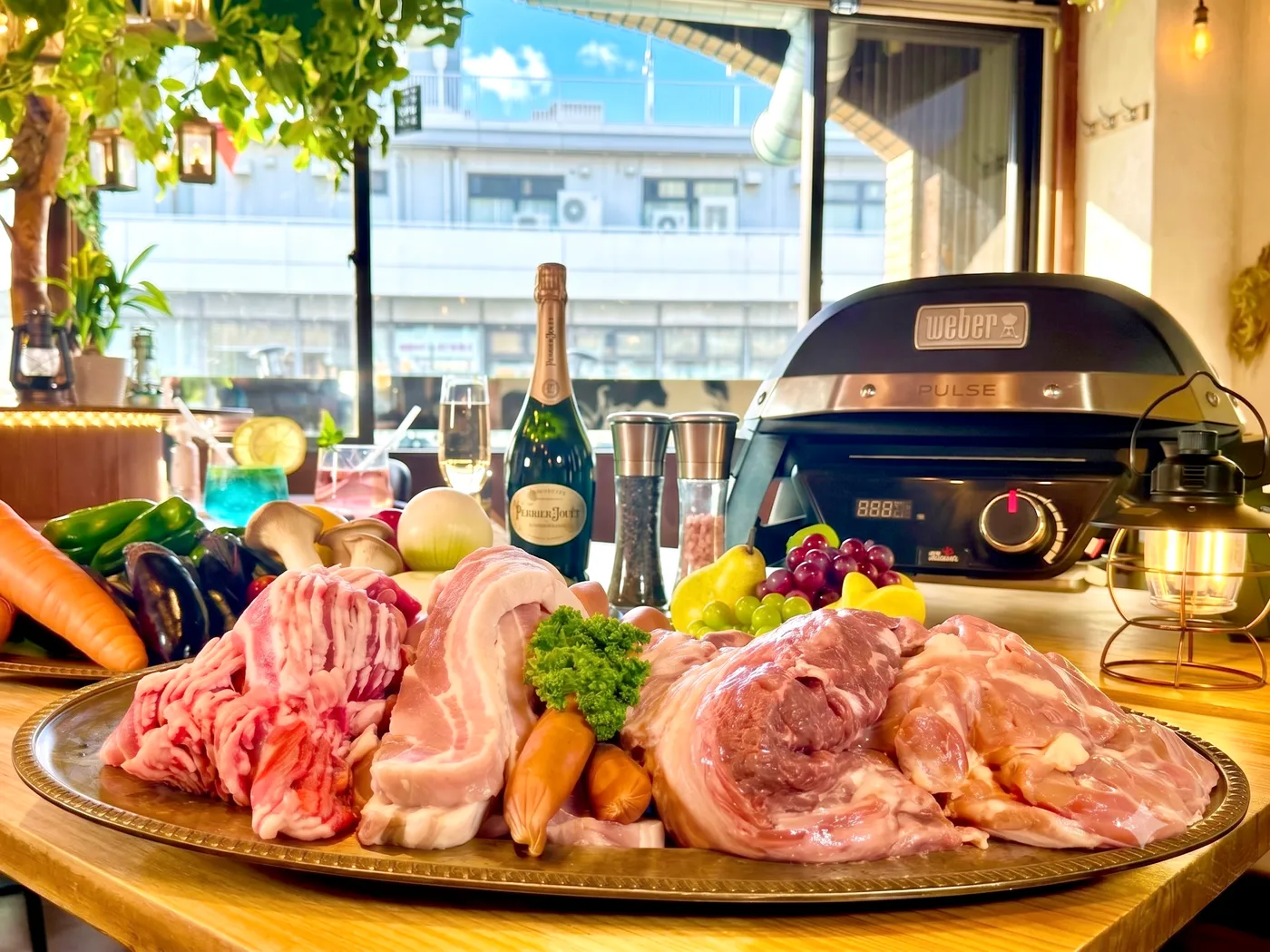 〈渋谷×貸切×貸切BBQ〉内観1