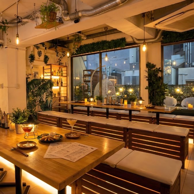 渋谷ガーデンルーム4F 4面プロジェクター