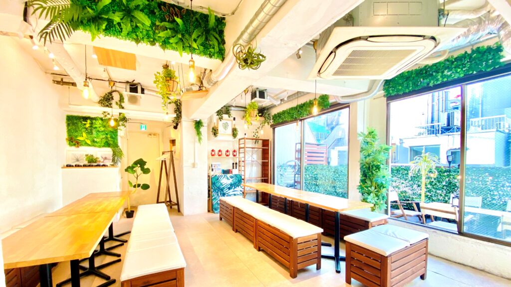 渋谷ガーデンルームは、貸切に特化したおしゃれ居酒屋です！
20人・３0人・40人・50人など貸切推し会はお任せください！