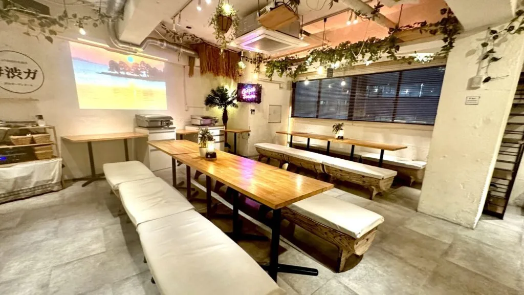 【渋谷】貸切送別会にオススメの会場 駅から2分のおしゃれな店内が人気のスポット〈着席32人/立食40人〉