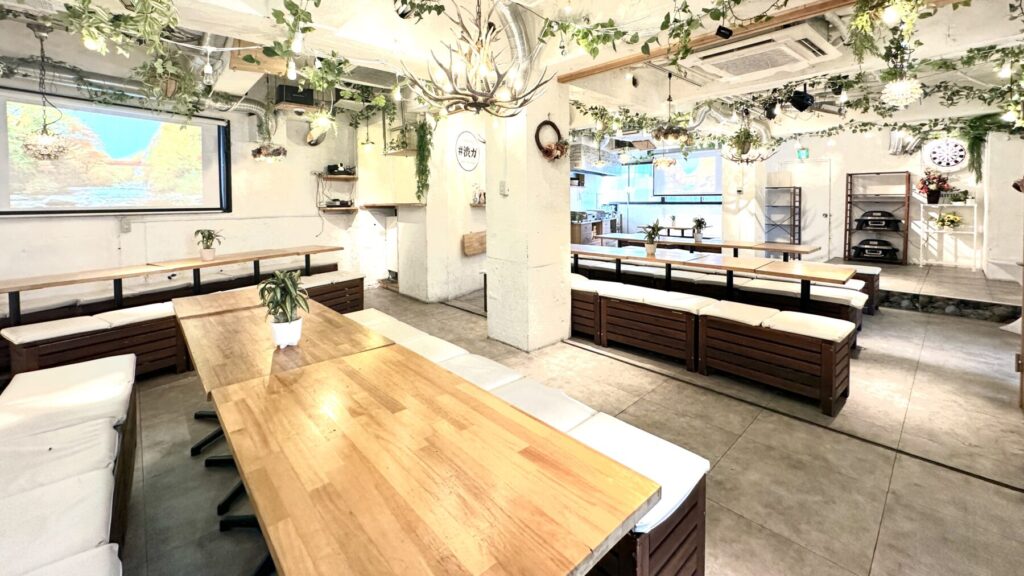 貸切パーティー＆BBQ会場「渋谷ガーデンパティオ」昼内観
