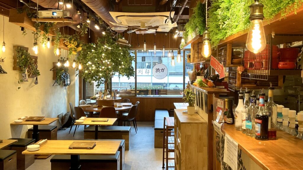 貸切パーティー＆BBQ会場「渋谷ガーデンスペース道玄坂」昼内観