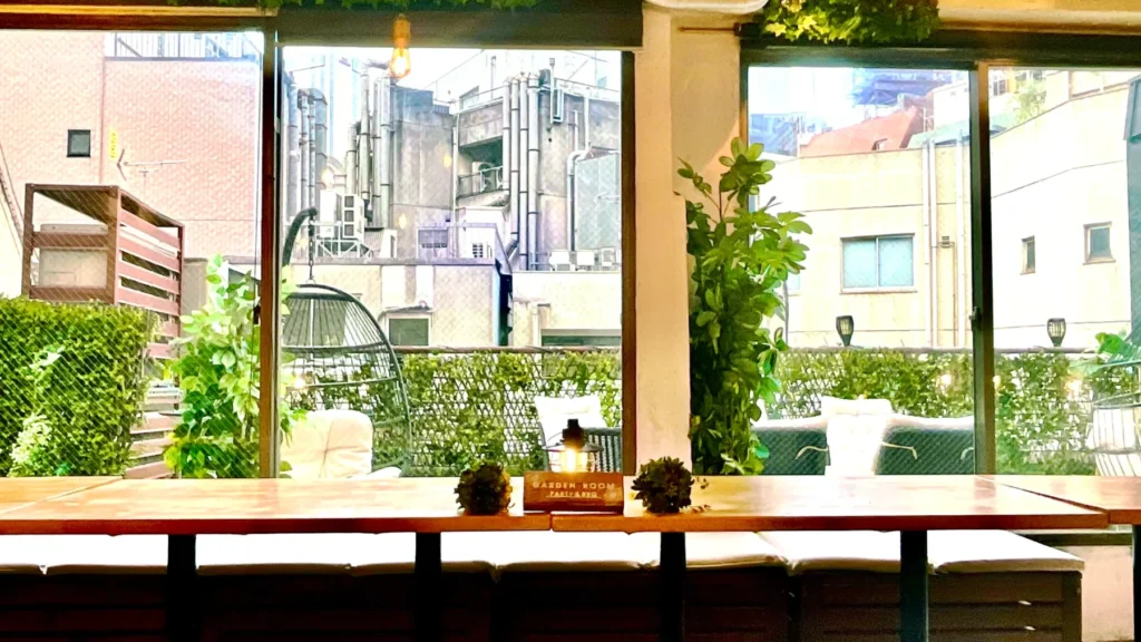 〈少人数貸切〉貸切BBQ&パーティー会場「渋谷ガーデンルーム」昼内観3