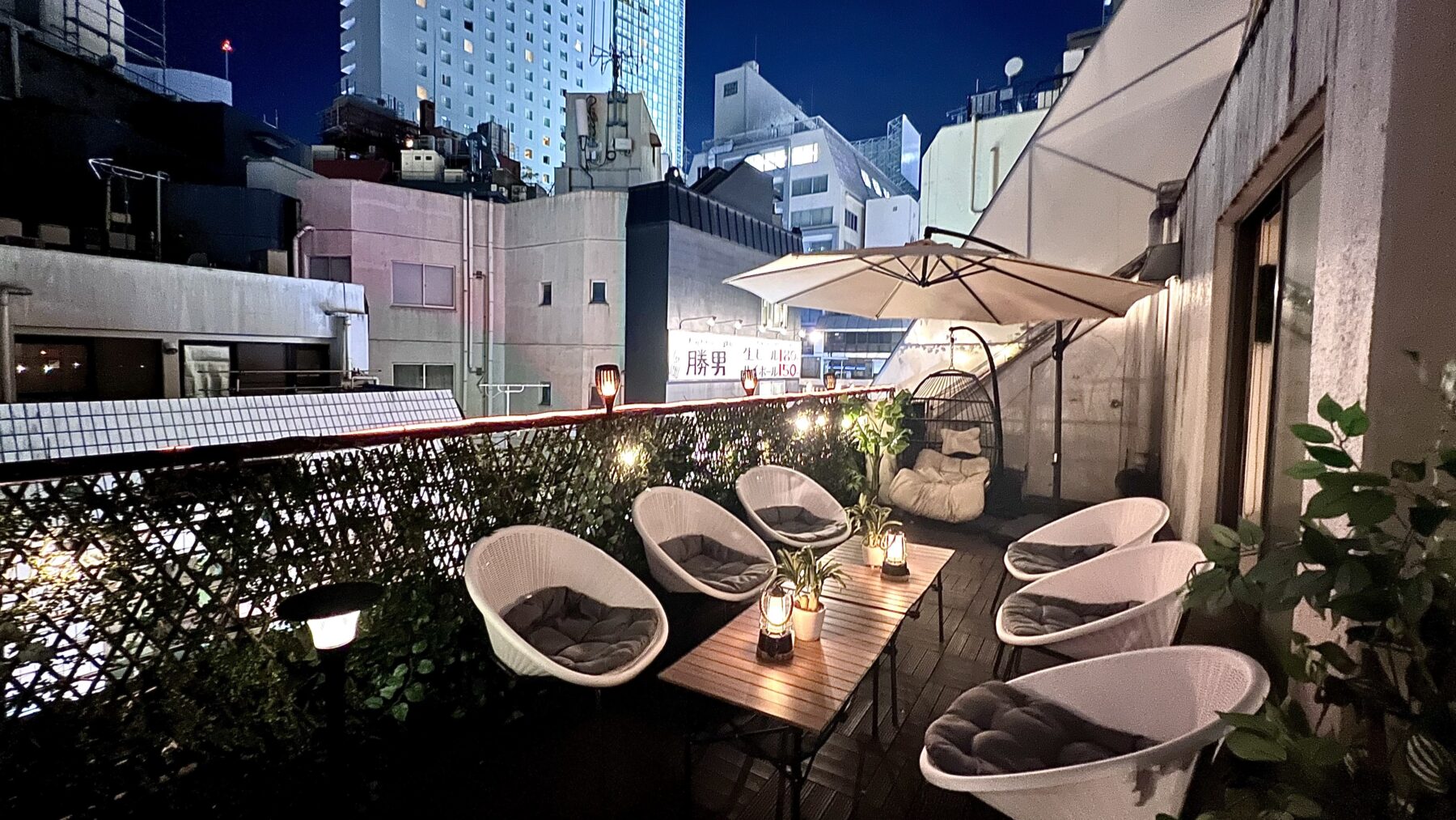 渋谷×貸切×追いコン
渋谷で追いコンするなら「渋谷ガーデンルーム4F」