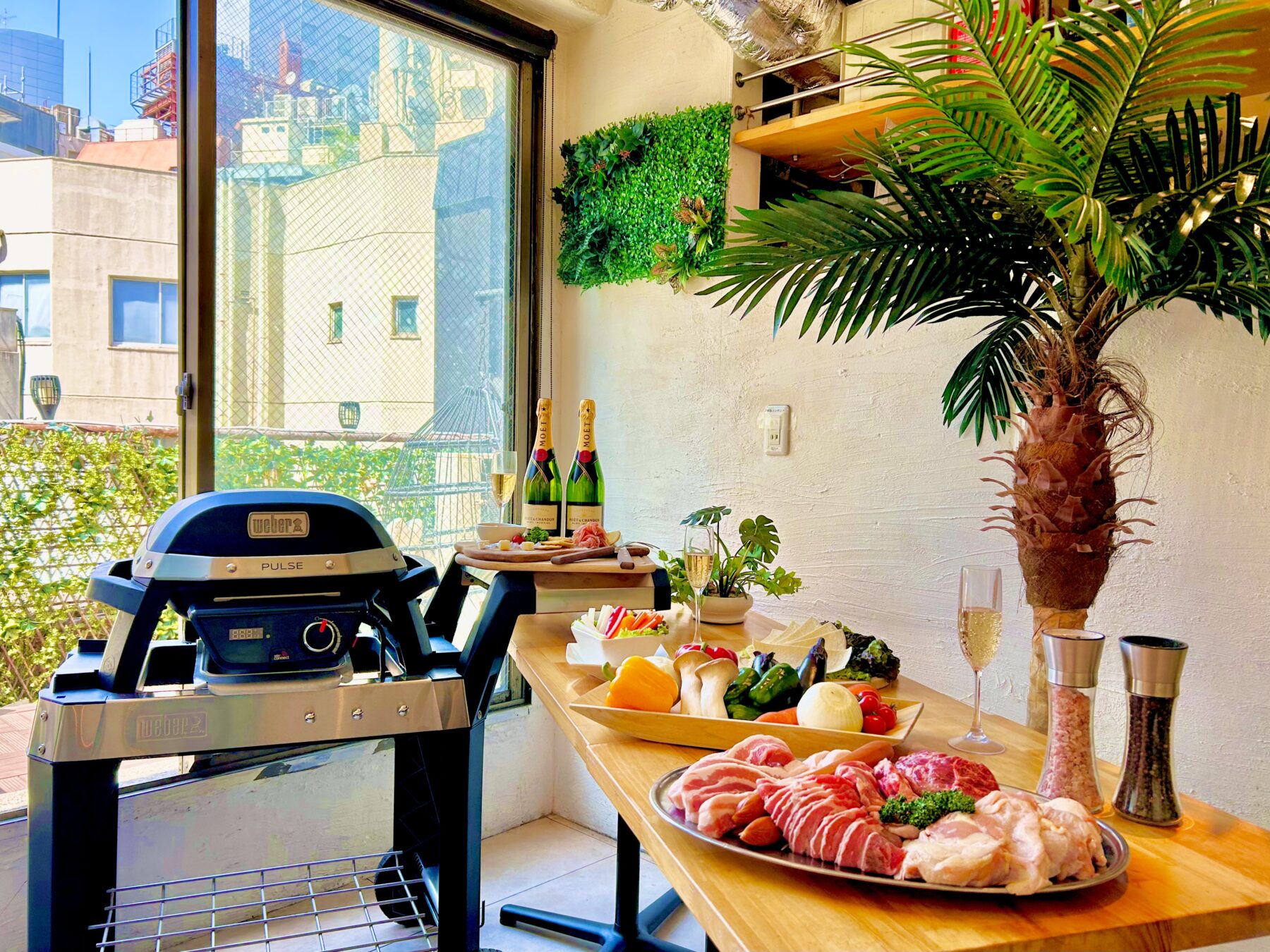 〈渋谷×貸切×追いコン〉BBQイメージ1