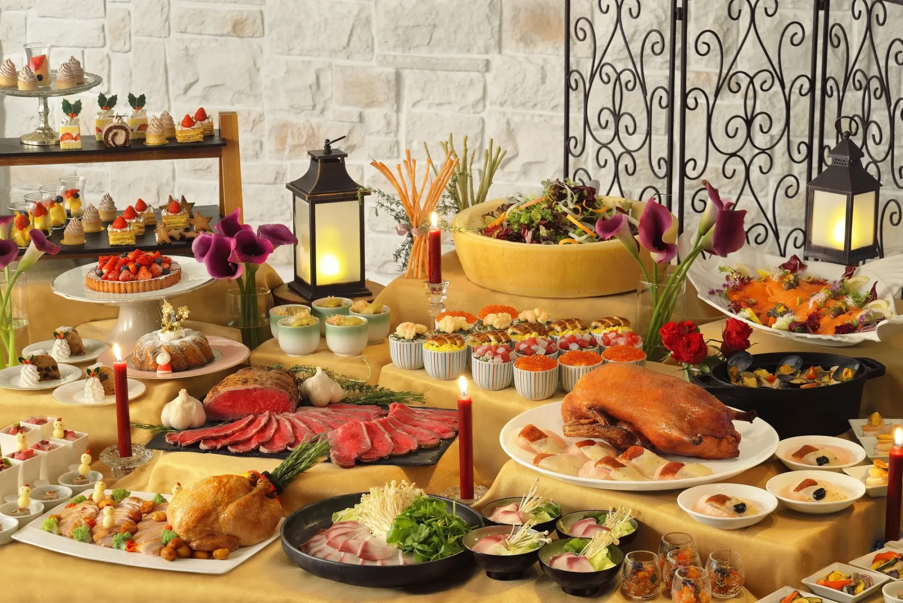 〈渋谷×貸切×オフ会〉　コース料理イメージ