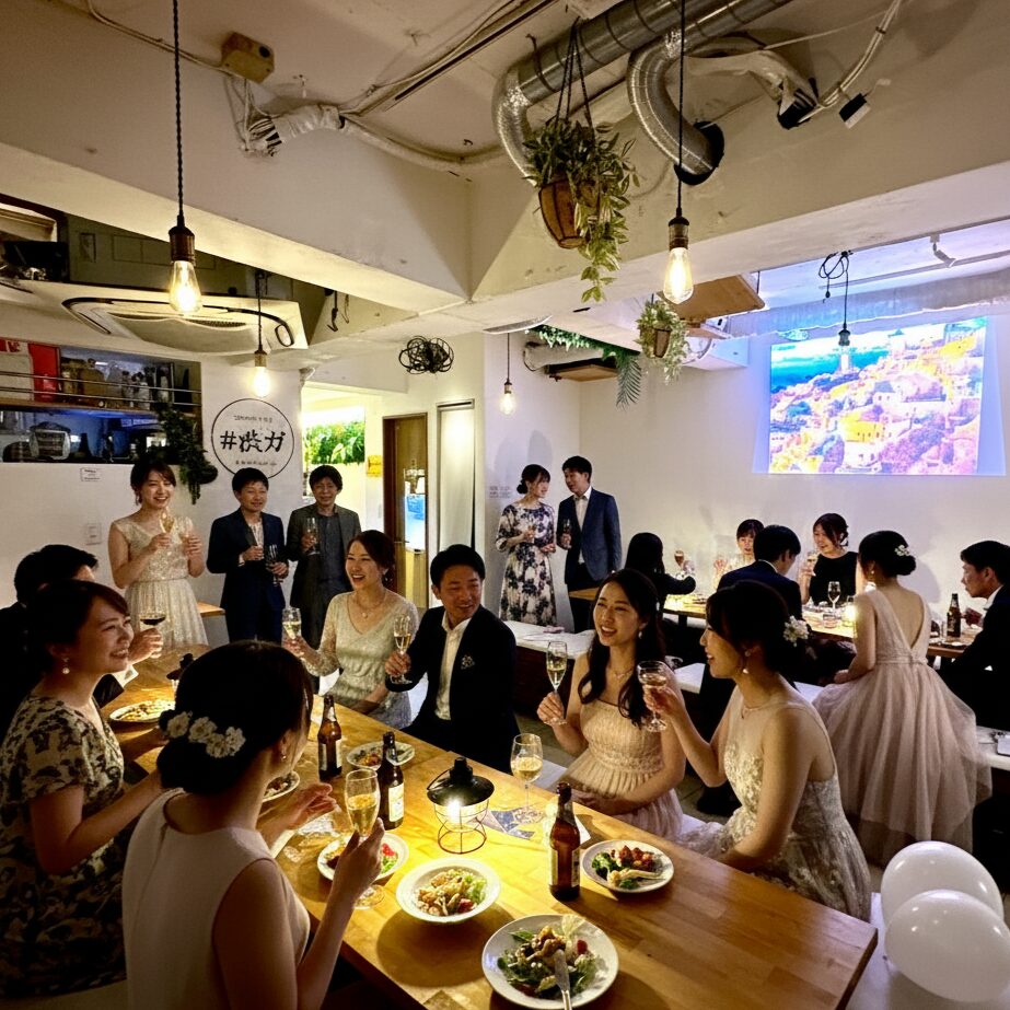 〈渋谷×貸切×パーティー会場〉　完全貸切空間イメージ