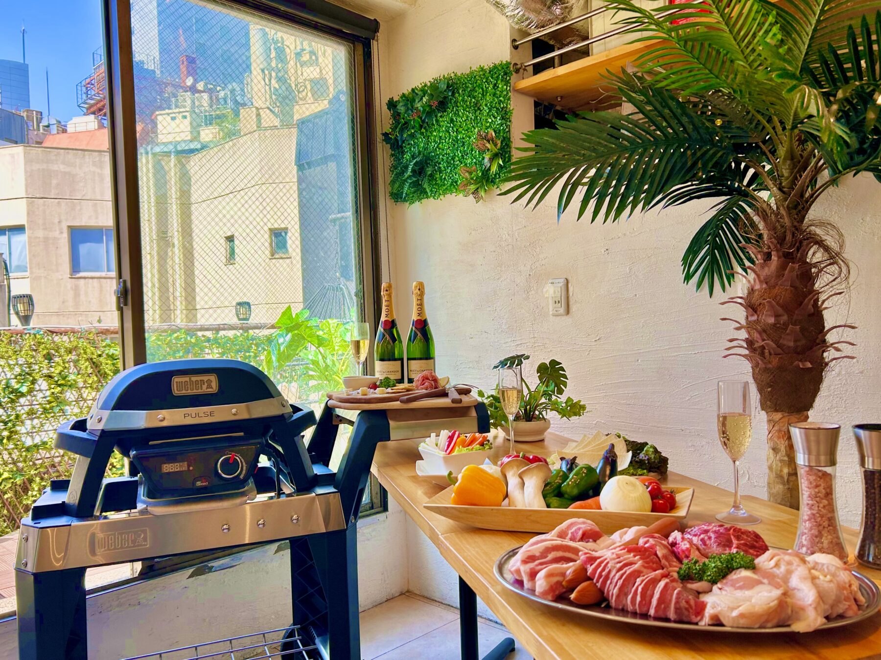 〈渋谷×貸切×オフ会〉BBQイメージ1